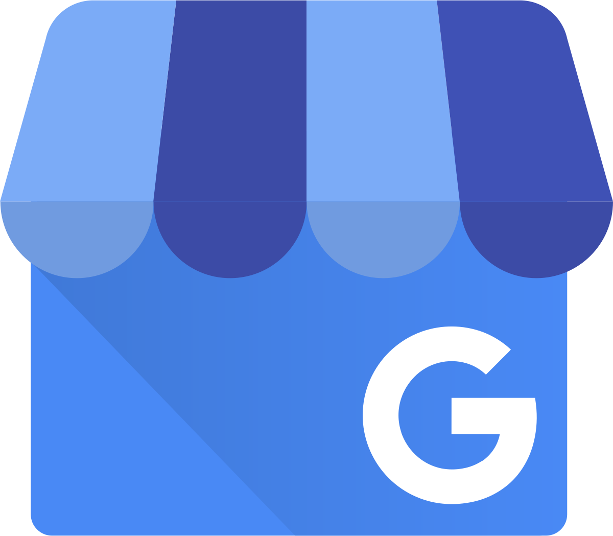 Google My Business current logo, subject to frequent change.